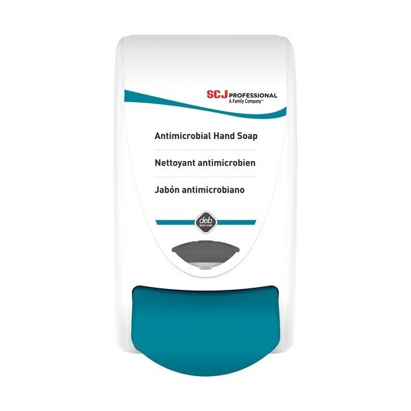 Sc Johnson Dispenser, Manual, f/Foam Handwash, 1 L Cap, White/Green SJNANT1LDS - main